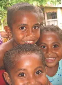 Kids in Fiji