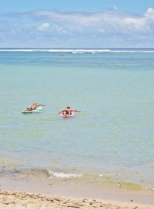 SUP in Fiji