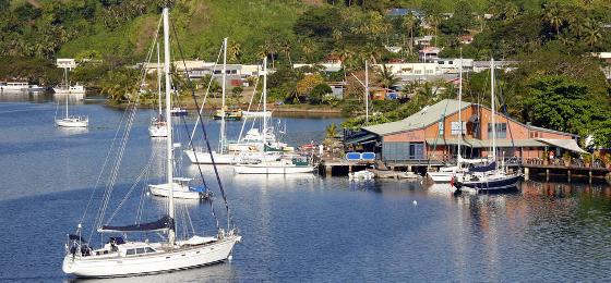 The Copra Shed Marina At Savusavu