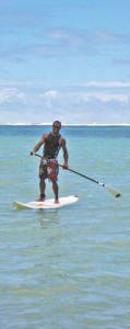 SUP in Fiji