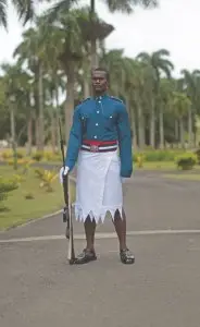 Fiji Government guard