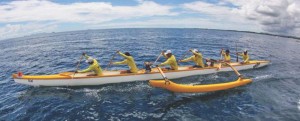 Outrigger racing in Nadi