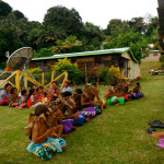 School Children Welcome the Oyster WorldRally