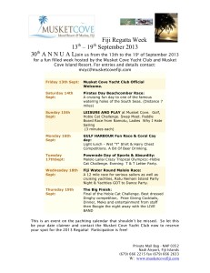 Regatta Flyer 2013