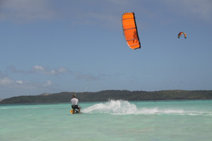 Kitesurfing @ Safari Lodge
