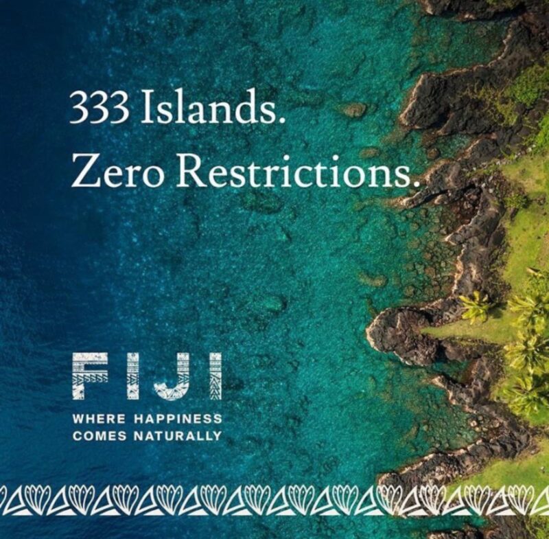 Effective 14 February 2023, international travellers arriving into Fiji or air or sea will no longer be required to provide proof of COVID-19 vaccination and travel insurance