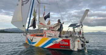 Adam Waugh UK #170 arrives in Fiji, June 20th 2025 of the MGR2025