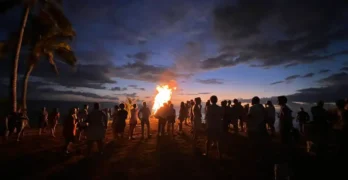 Great bonfire night for #MGR2025 - thanks Vuda Marina Fiji