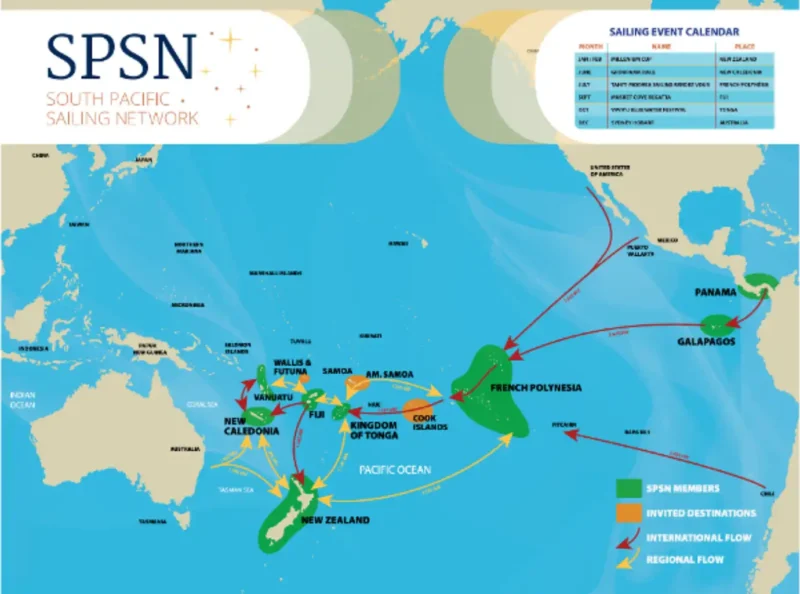 Pacific Rally 2025 map