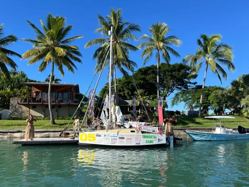 Ship your dream boat in May 2029 DIRECT to Vuda Marina Fiji in a 20ft container for the inaugural 2029 GLOBE 580 World Championship regatta
