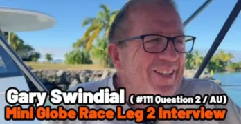 Interview with Mini Globe Race 2025 Gary Swindail @ Vuda Marina #MGB2025