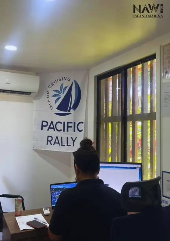 Nawi Island Marina Office is now open