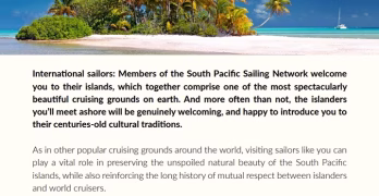 South Pacific Sailing Network - Responsible Cruising